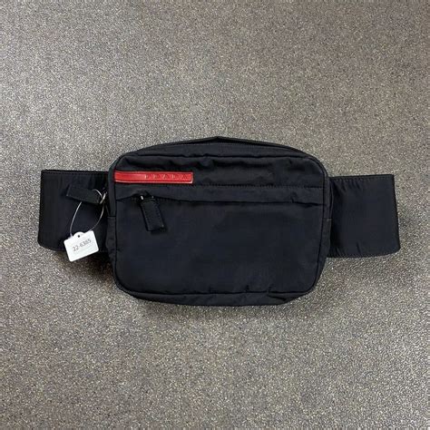 prada red belt bag|Prada bum bag women's.